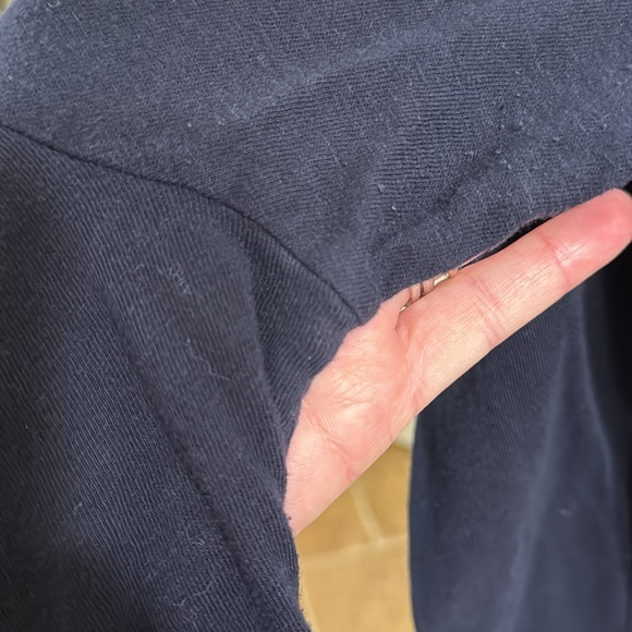 J Crew Painter tee large cotton navy - Picture 8 of 9